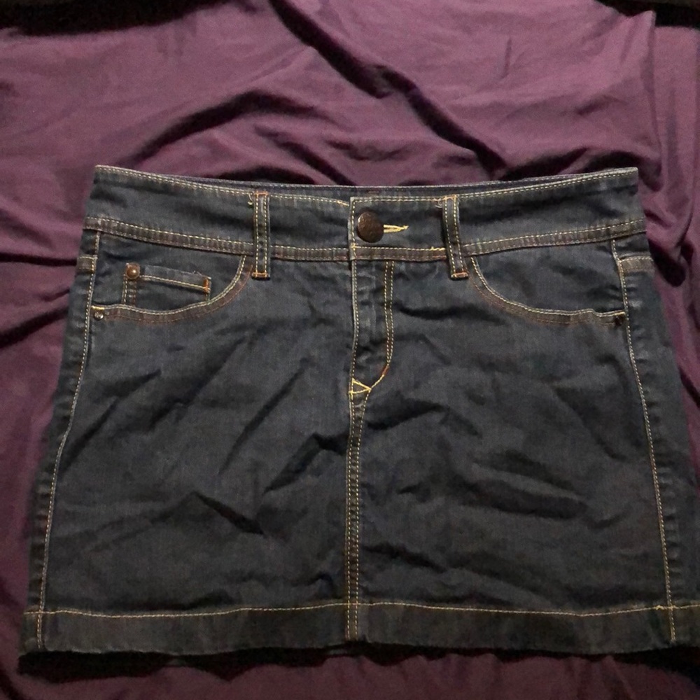 Denim skirt